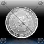 1oz St. LUCIA 2 Dollars 2019 (FLAMINGO) BU
